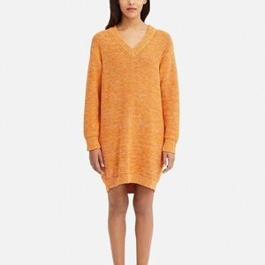 UNIQLO U Oversized Long Sleeve Sweater Dress
